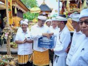 Wabup Badung Hadiri Puncak Karya Dewa Yadnya di Pemerajan Ageng Pasek Gaduh Kedonganan