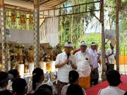 Bupati Badung Nodya Karya Maligia Punggel di Griya Agung Banjar Aseman