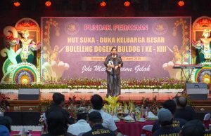 Hadiri HUT Ke-13 Buldog, Ibu Putri Koster Pesankan Tetap Jaga Solidaritas Dalam Mendukung Pembangunan Bali
