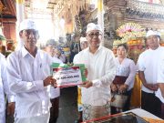 Wali Kota Jaya Negara Hadiri Karya Ngenteg Linggih di Banjar Tengah Renon
