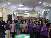 248 Kader TP PKK dan Posyandu Kecamatan Denbar Ikuti Penguatan Literasi Pengolahan Sampah Berbasis Sumber