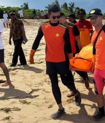 Tenggelam di Pantai mengiat, WNA Republik Serbia Ditemukan Dalam Kondisi Meninggal