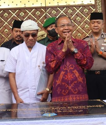 Ajak Bangun Kehidupan Masyarakat Bali yang Nyaman dan Damai, Gubernur Koster Resmikan Gedung MUI Bali