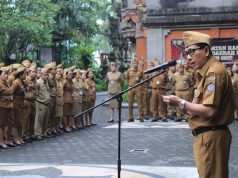 Sekda Eddy Mulya Pimpin Apel Hari Otda Ke-30, Imbau ASN Jaga Profesionalisme Dalam Pelayanan Publik