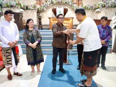 Wawali Arya Wibawa Hadiri Ibadah dan Perayaan Paskah MPUK Denpasar 2026