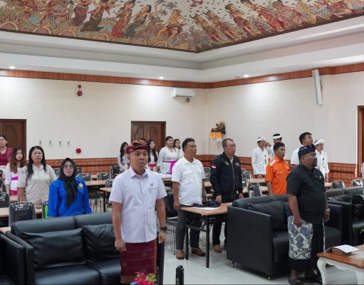 Anggota Komisi I DPRD Badung Dendy Astra Wijaya Hadiri Rapat Pleno Terbuka KPU Badung