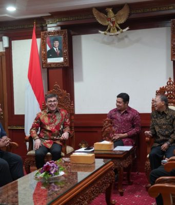 Gubernur Koster dan Dubes Turki untuk Indonesia Bahas Kerja Sama Berbagai Bidang Strategis