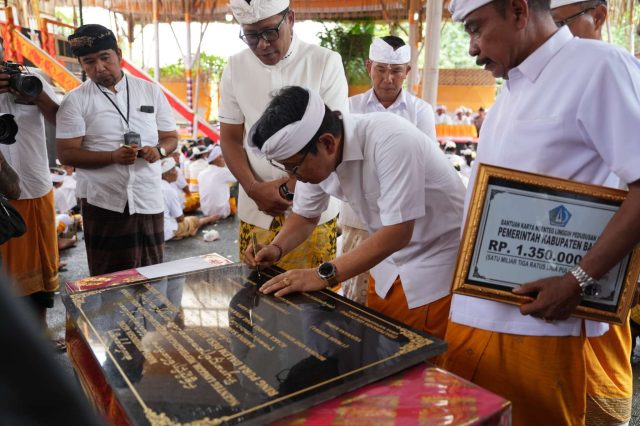 Karya Ngenteg Linggih di Desa Adat Semana Abiansemal (2)