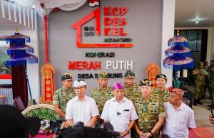 Bupati Adi Arnawa Hadiri Peresmian Operasionalisasi 1.061 KDKMP