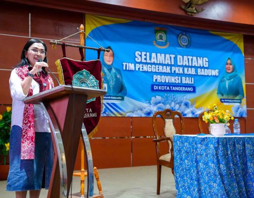 Perkuat Pembinaan Keluarga di Era Digital, TP PKK Badung Studi Tiru ke Kota Tangerang