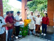Optimalkan Pemilahan Sampah dari Sumber, Wabup Badung Serahkan Mesin Pencacah dan Bag Komposter di Sempidi