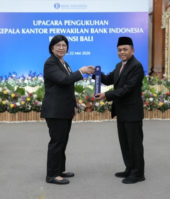 Perkuat Sinergi dengan Pemda, Achris Sarwani Resmi Dikukuhkan Sebagai Kepala BI Provinsi Bali
