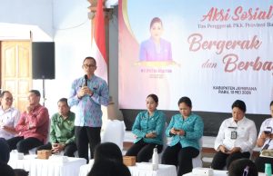 Sasar Tiga Desa di Jembrana, Aksi Sosial “Bergerak dan Berbagi” TP PKK Provinsi Bali Bawa Manfaat Nyata bagi Masyarakat