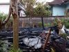 Kayu Bakar Tersambar Api, Dapur Warga di Hayam Wuruk Hangus Terbakar