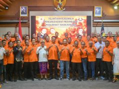 Sekda Eddy Mulya Hadiri Pengukuhan Pengurus Kodrat Bali Masa Bakti 2025-2029