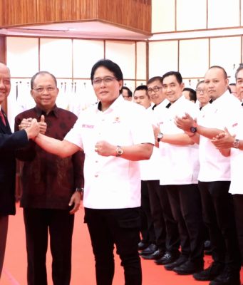 Dilantik Ketua KONI Pusat, Giri Prasta Pimpin KONI Bali Periode 2026-2030