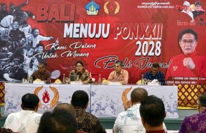 Giri Prasta Pimpin Rapat Perdana Pengurus KONI Bali 2026-2030, Siapkan Pelaksanaan Porprov hingga PON
