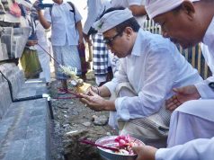 Walikota Jaya Negara Hadiri Nodia Upacara Melaspas Alit Pura Dalem Desa Adat Oongan