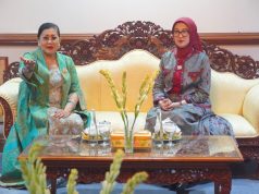 Terima Rombongan dari NTB, Ibu Putri Koster Berbagi Pengalaman Memajukan Sektor Kerajinan