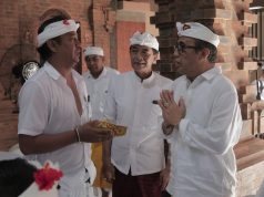 Walikota Jaya Negara Ngupasaksi Pemelaspasan Gedung Serbaguna Banjar Batanpoh, Sanur Kaja