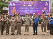 Walikota Jaya Negara Pimpin Apel HUT Satpol PP, Satlinmas dan Pemadam Kebakaran