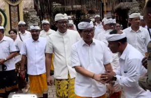 Ketua Komisi III DPRD Badung Made Ponda Wirawan Hadiri Acara Tawur lan Pedanan di Desa Adat Semana