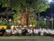 Wawali Arya Wibawa Tinjau Pembinaan Sekeha Telung Barung Duta Denpasar pada Lomba Tari Barong PKB XLVIII