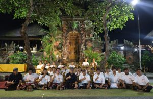 Wawali Arya Wibawa Tinjau Pembinaan Sekeha Telung Barung Duta Denpasar pada Lomba Tari Barong PKB XLVIII