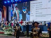 Gelar Wisuda Ke-37 di BNDCC, ITB STIKOM Bali Lepas 583 Wisudawan