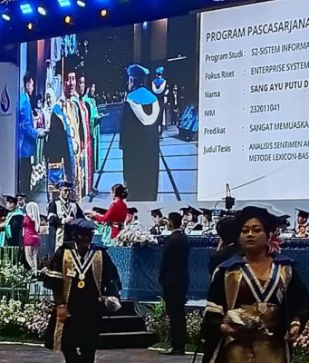Gelar Wisuda Ke-37 di BNDCC, ITB STIKOM Bali Lepas 582 Wisudawan