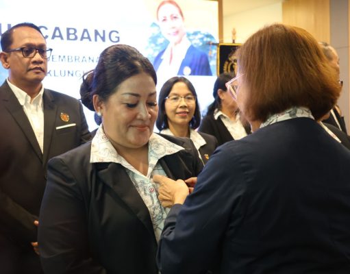 Kolaborasi Wujudkan Pencegahan Kanker, Ny. Suwandewi Eddy Mulya Resmi Pimpin YKI Kota Denpasar