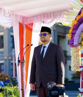 Wabup Bagus Alit Sucipta Pimpin Apel Hari Lahir Pancasila 2026