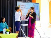 Bunda Anti Narkoba Badung Sosialisasikan Gerakan Anti Narkoba di SMPN 4 Petang