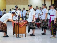 Perkuat Birokrasi Berbasis Merit, Bupati Adi Arnawa Lantik 156 Pejabat di Badung