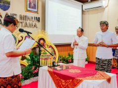 Dorong Inovasi dan Optimalisasi Ketersediaan Air, Bupati Adi Arnawa Lantik Direktur Umum Perumda Air Minum Tirta Mangutama 2026-2031