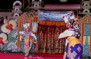 Sanggar Titibah Duta Badung Tampilkan “Kembar Buncing” di Ajang Utsawa Arja Klasik Serangkaian PKB Ke-48