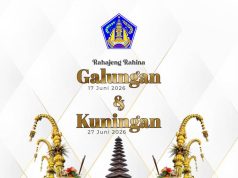 Pimpinan dan Anggota DPRD Provinsi Bali Ucapkan Selamat Hari Raya Galungan dan Kuningan
