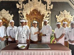Wawali Arya Wibawa Hadiri Upacara Melaspas Pura Banjar Ratu Begawan Penyarikan di Banjar Dukuh Pesirahan, Pedungan