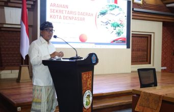 Tekankan Pelayanan dengan Integritas, Sekda Denpasar Buka Sosialisasi Pencegahan Maladministrasi