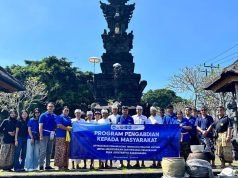 Sosialisasi Dua Produk Teknologi, PNB Gelar Pengabdian di Pura Jagatnatha Karangasem