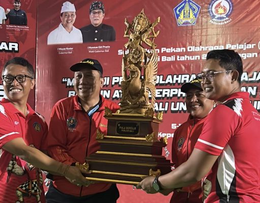 Denpasar Pertahankan Juara Umum Porjar Bali 2026