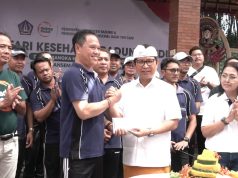 HUT Ke-27 Desa Abiansemal Dauh Yeh Cani, Bupati Badung Apresiasi Kegiatan Sosial