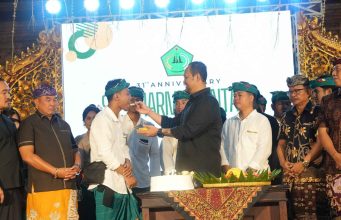 HUT Ke-31 ST Dharma Sentana Munggu, Wabup Ajak Pemuda Lestarikan Budaya