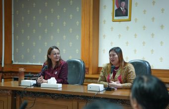 Berbagi Pengalaman Organisasi, Ketua GOW Badung Terima Kunjungan Kerja GOW Kabupaten Sekadau