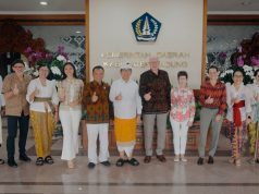 Bahas Pariwisata Berkualitas hingga Penanganan Isu, Bupati Badung Terima NCPI Bali dan Mantan Gubernur Australia