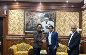 Bahas Peluang Kerja Sama Berbagai Bidang, Wawali Arya Wibawa Terima Kunjungan Atase Perdagangan dan Perindustrian Konjen Timor Leste
