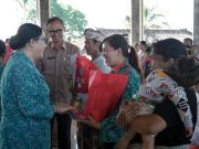 Sasar Tiga Kecamatan di Kabupaten Tabanan, Aksi Sosial TP PKK Serahkan Bantuan Sosial