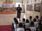MPLS Hari Kedua, Sekda Eddy Mulya Paparkan Sekolah Aman dan Nyaman di SMP PGRI 2 Denpasar