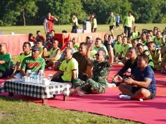 Nobar Piala Dunia, Kodam IX/Udayana Perkokoh Silaturahmi, Persatuan, dan Kemanunggalan TNI-Rakyat