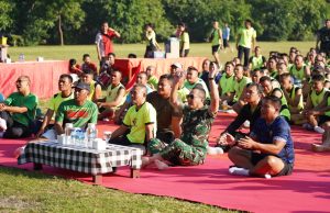 Nobar Piala Dunia, Kodam IX/Udayana Perkokoh Silaturahmi, Persatuan, dan Kemanunggalan TNI-Rakyat